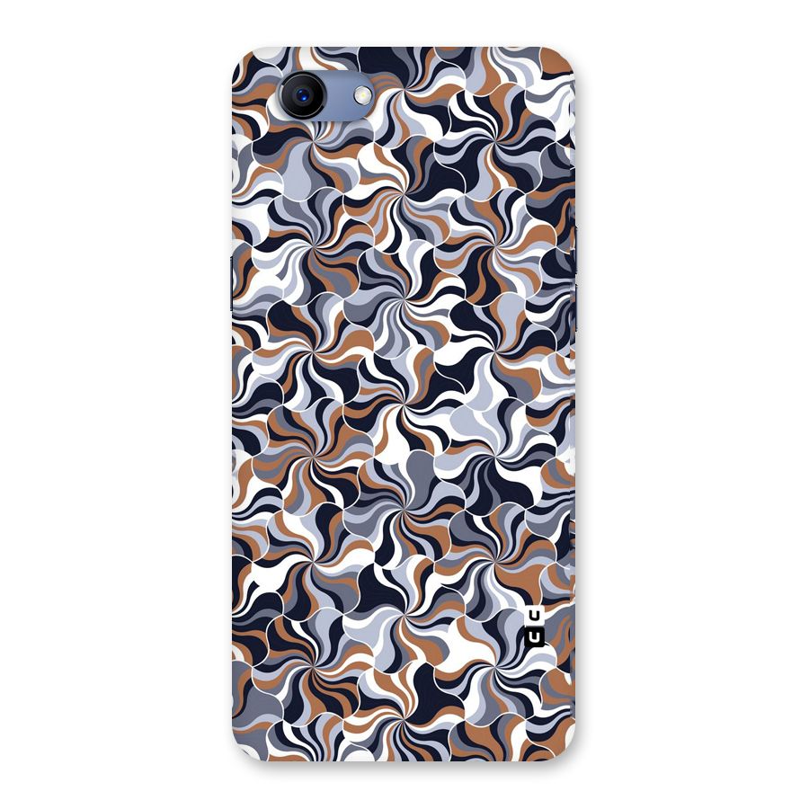 Multicolor Swirls Back Case for Oppo Realme 1