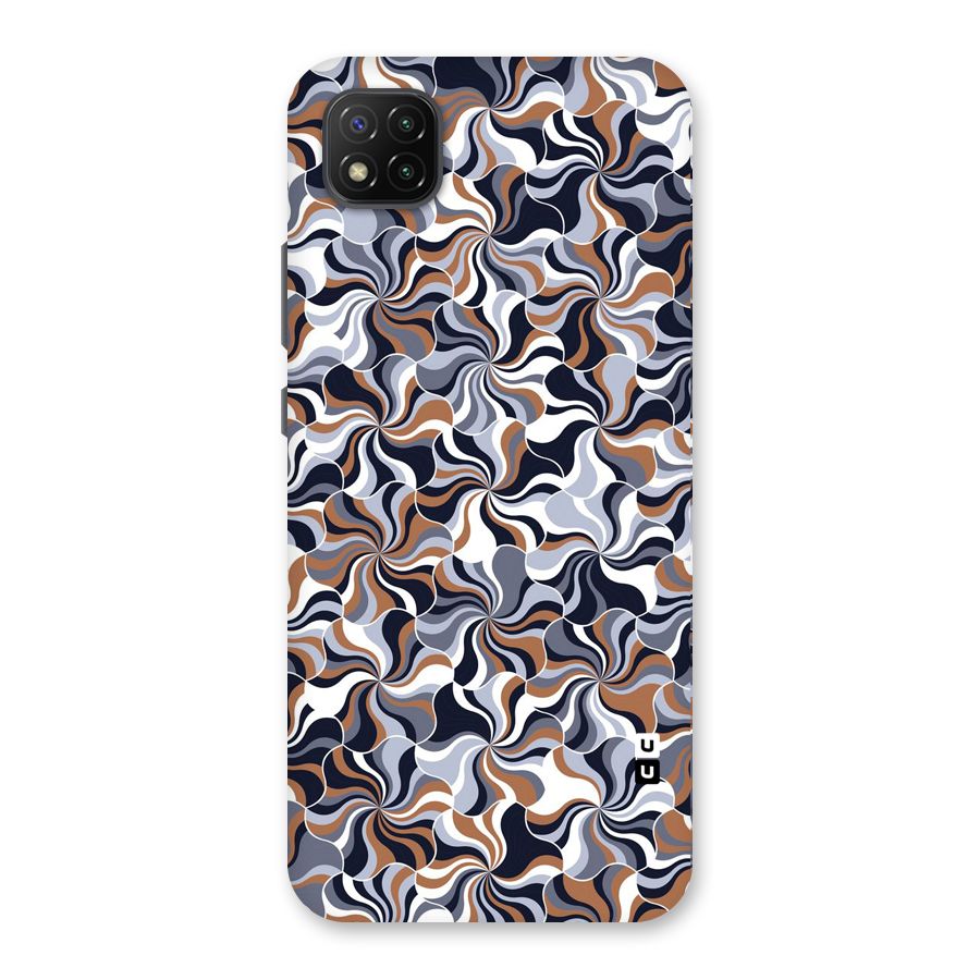 Multicolor Swirls Back Case for Poco C3