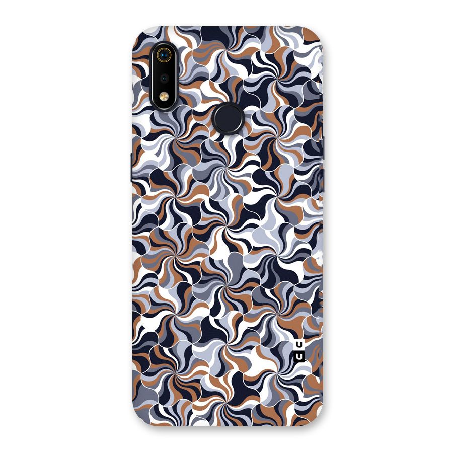 Multicolor Swirls Back Case for Realme 3i