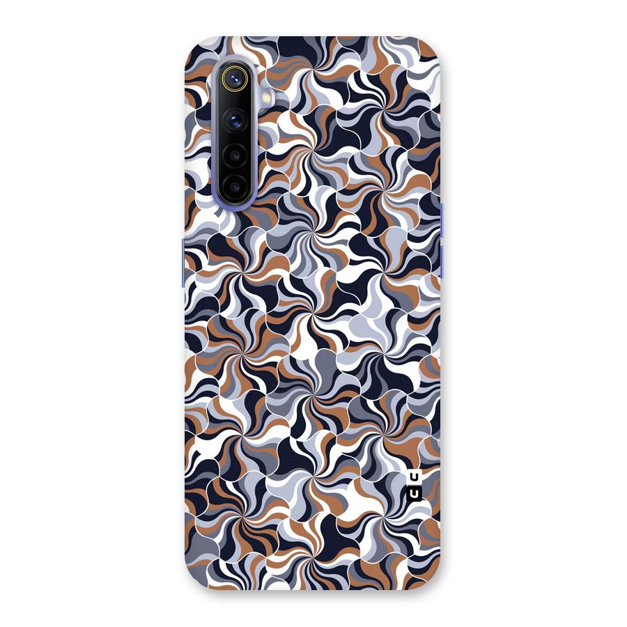 Multicolor Swirls Back Case for Realme 6
