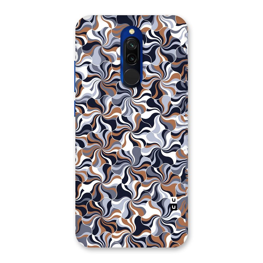 Multicolor Swirls Back Case for Redmi 8