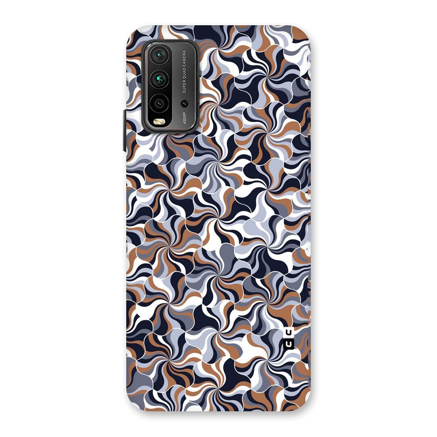 Multicolor Swirls Back Case for Redmi 9 Power