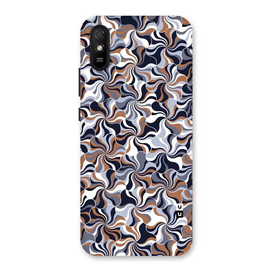 Multicolor Swirls Back Case for Redmi 9i
