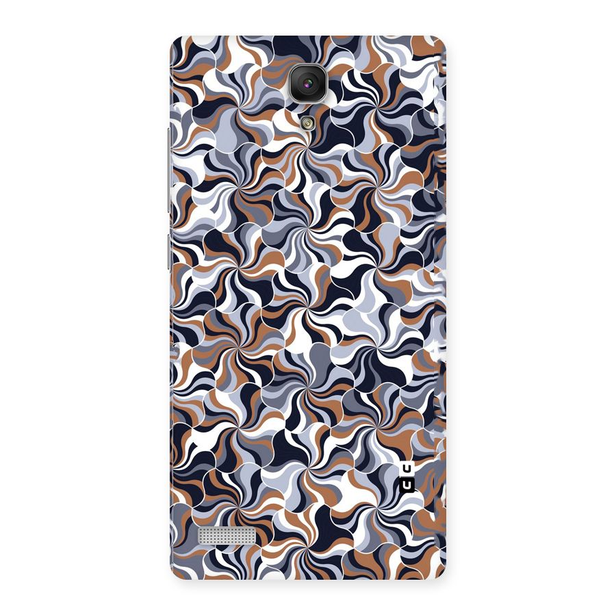 Multicolor Swirls Back Case for Redmi Note