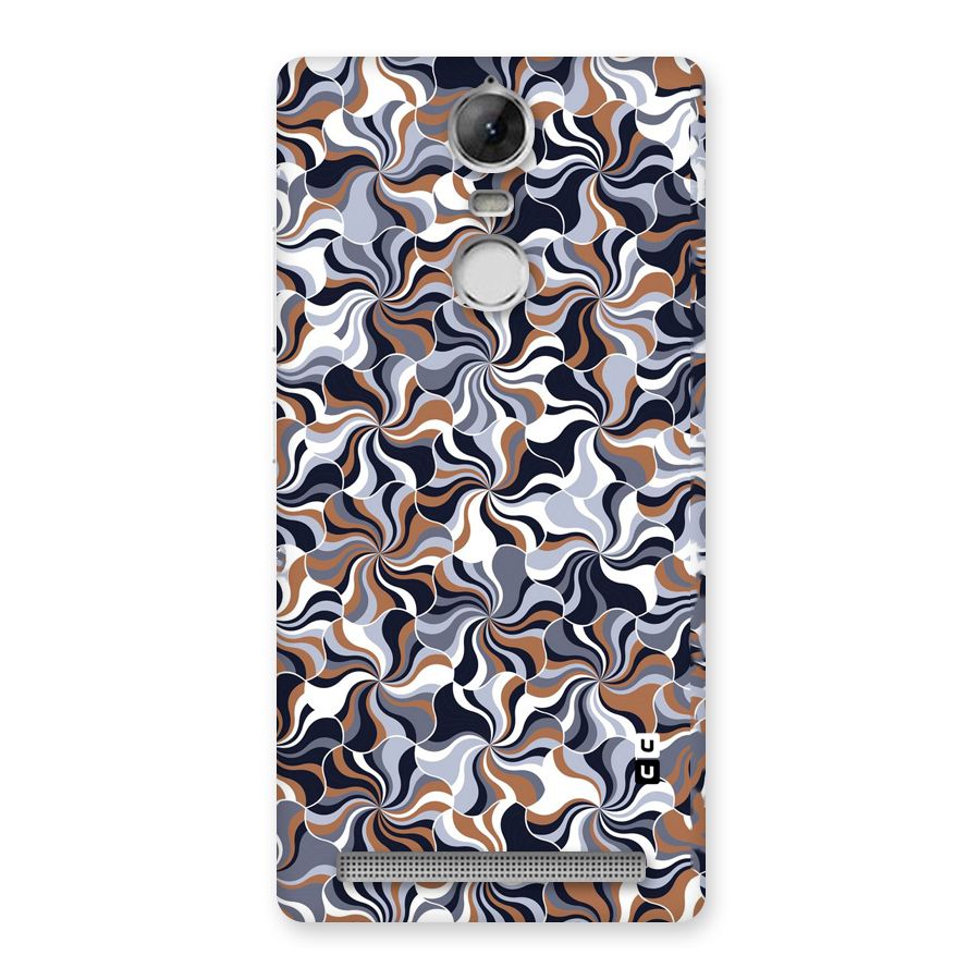 Multicolor Swirls Back Case for Vibe K5 Note
