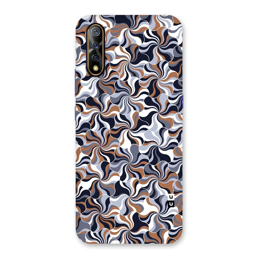 Multicolor Swirls Back Case for Vivo S1