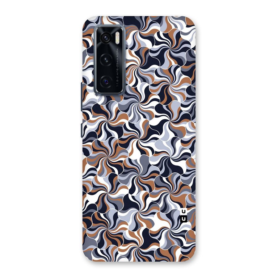 Multicolor Swirls Back Case for Vivo V20 SE