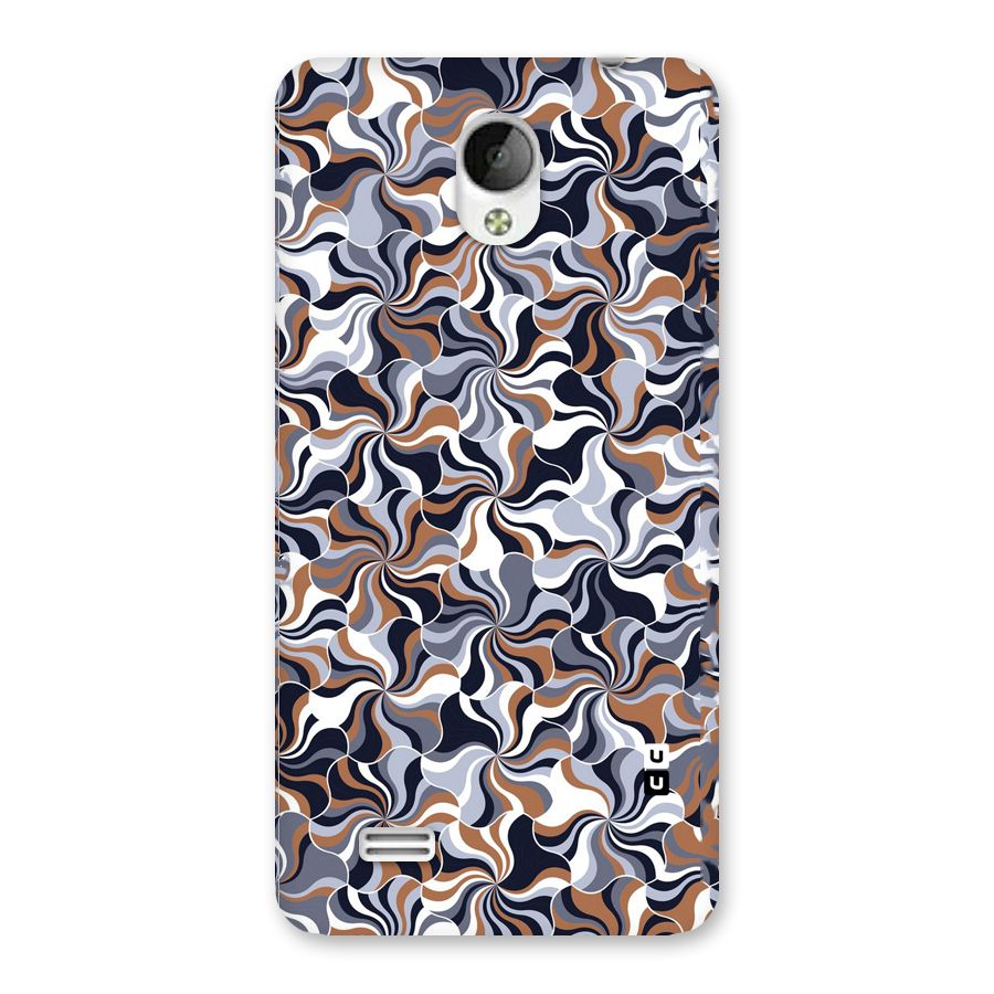 Multicolor Swirls Back Case for Vivo Y21