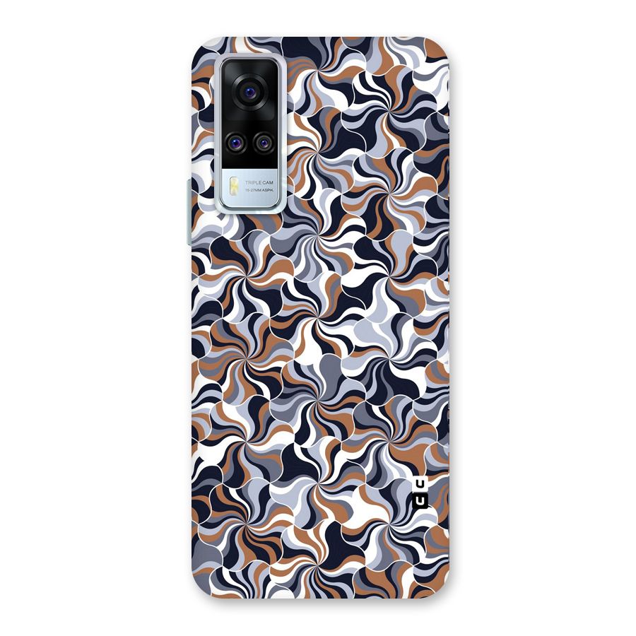 Multicolor Swirls Back Case for Vivo Y31