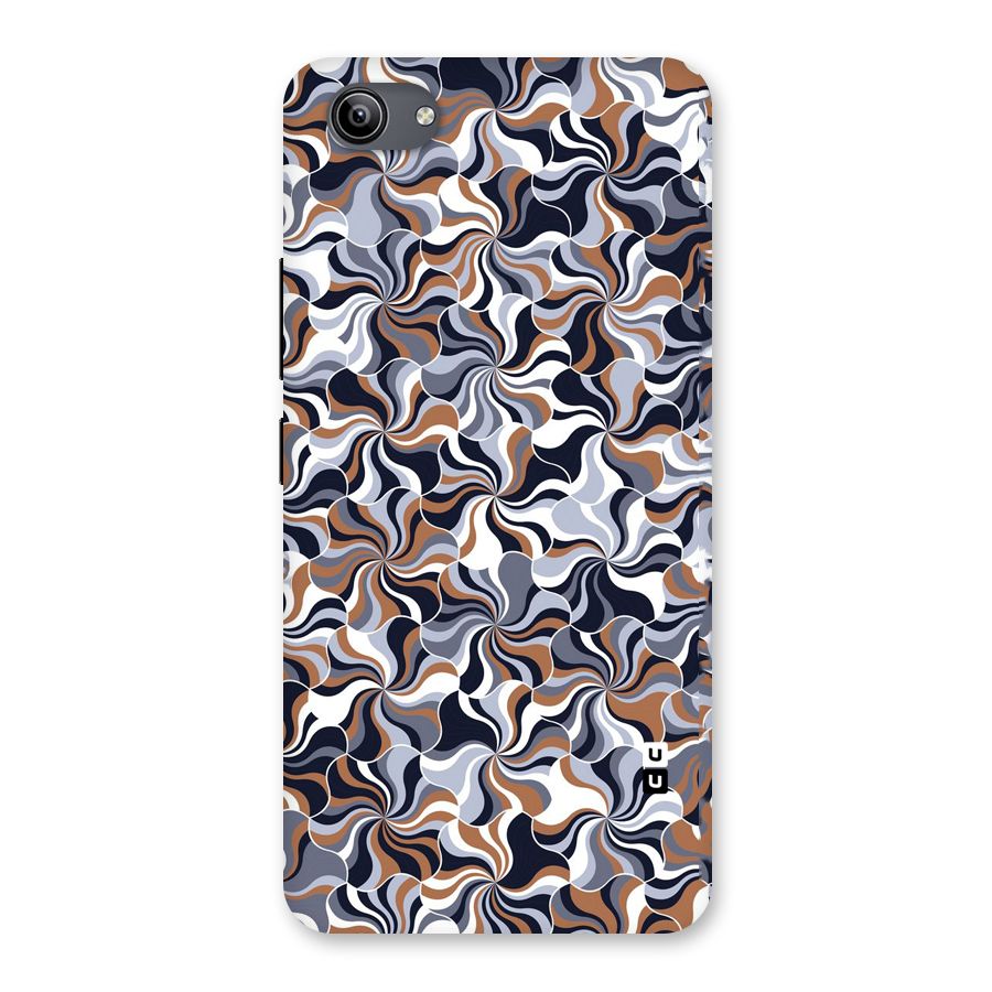 Multicolor Swirls Back Case for Vivo Y81i