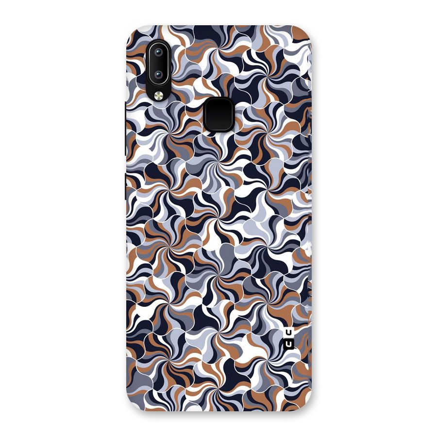 Multicolor Swirls Back Case for Vivo Y93