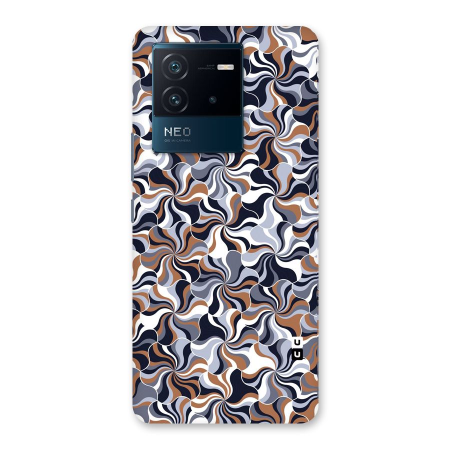 Multicolor Swirls Back Case for Vivo iQOO Neo 6 5G