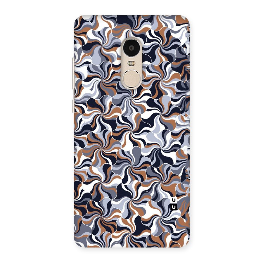 Multicolor Swirls Back Case for Xiaomi Redmi Note 4