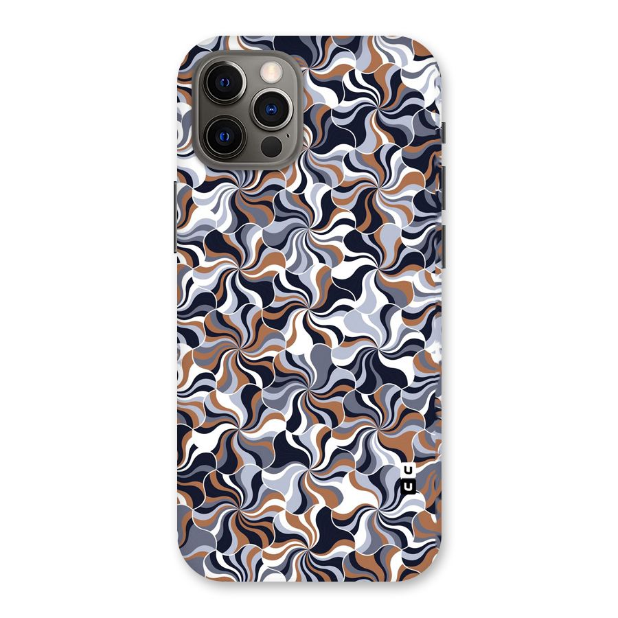 Multicolor Swirls Back Case for iPhone 12 Pro