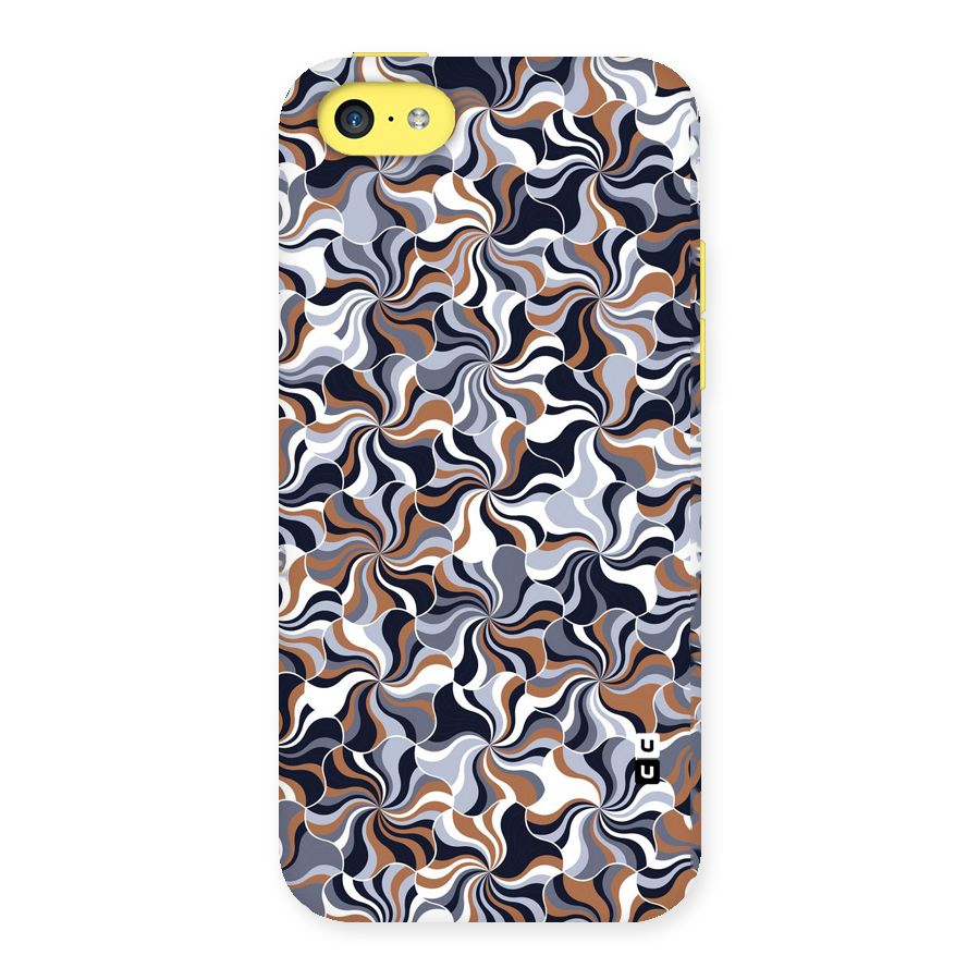 Multicolor Swirls Back Case for iPhone 5C