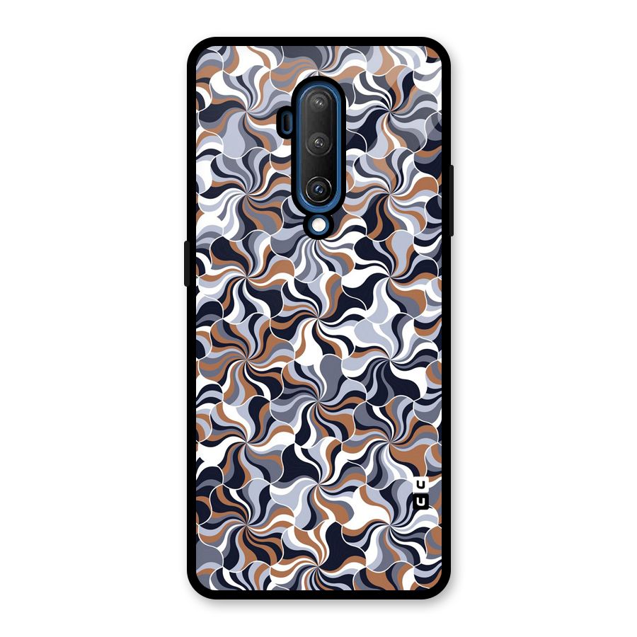 Multicolor Swirls Glass Back Case for OnePlus 7T Pro