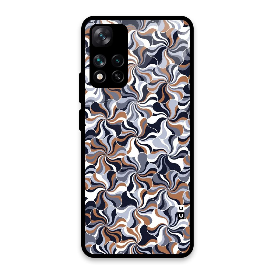 Multicolor Swirls Glass Back Case for Xiaomi 11i 5G