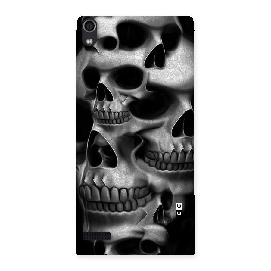 Multiple Skulls Back Case for Ascend P6