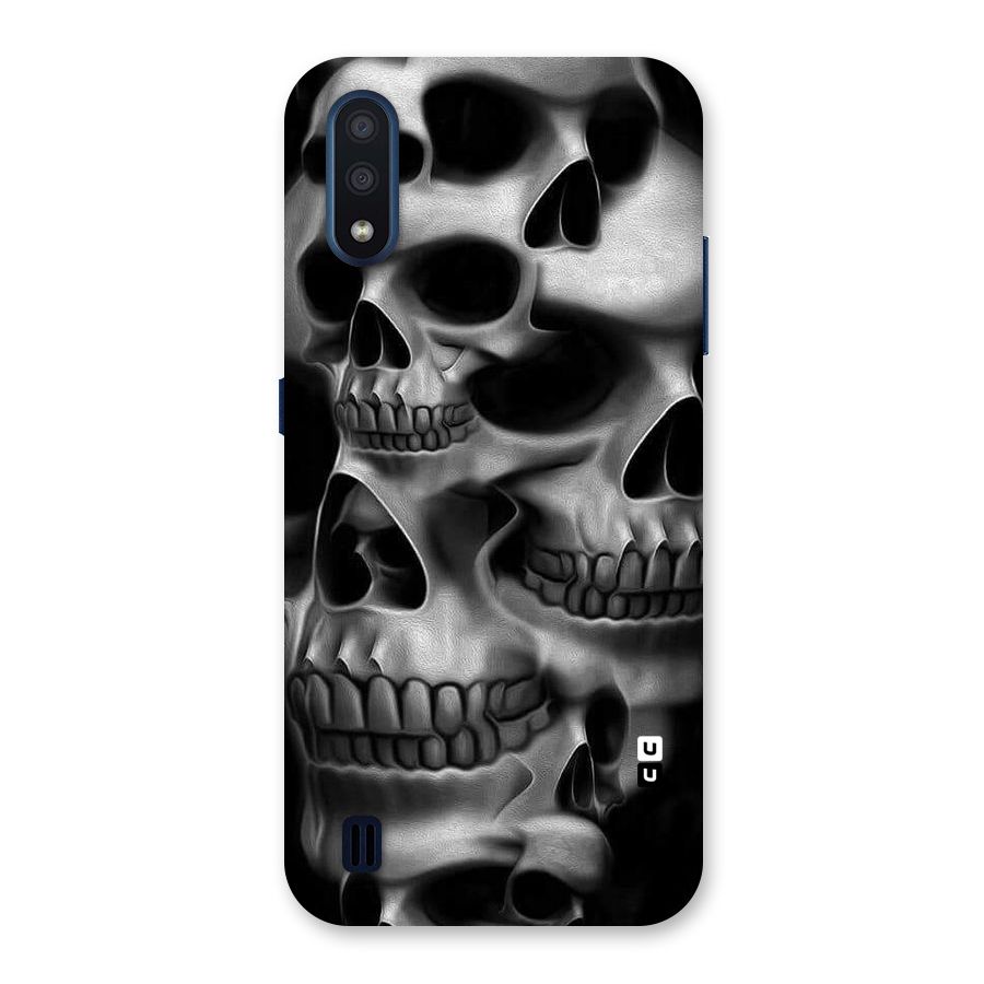 Multiple Skulls Back Case for Galaxy M01