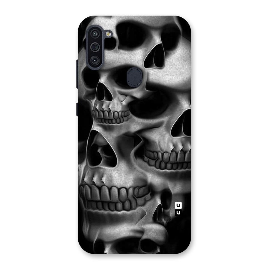 Multiple Skulls Back Case for Galaxy M11