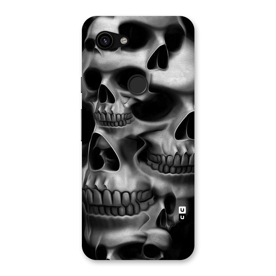 Multiple Skulls Back Case for Google Pixel 3a