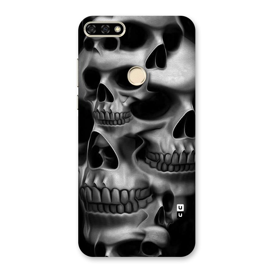 Multiple Skulls Back Case for Honor 7A