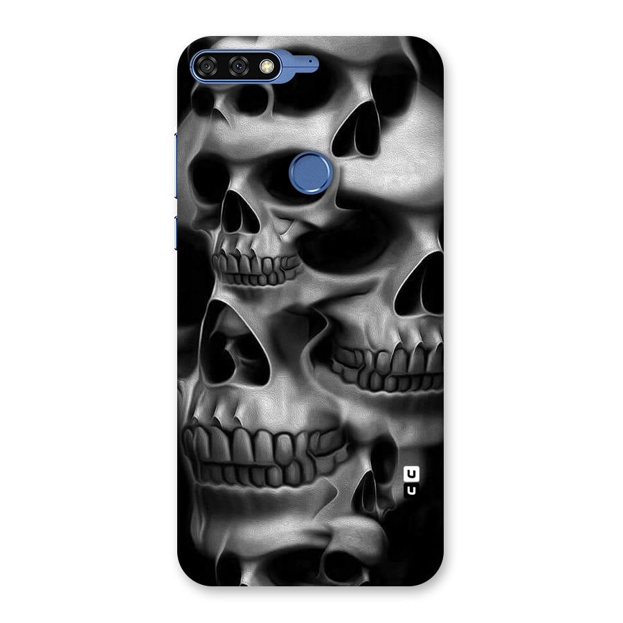 Multiple Skulls Back Case for Honor 7C