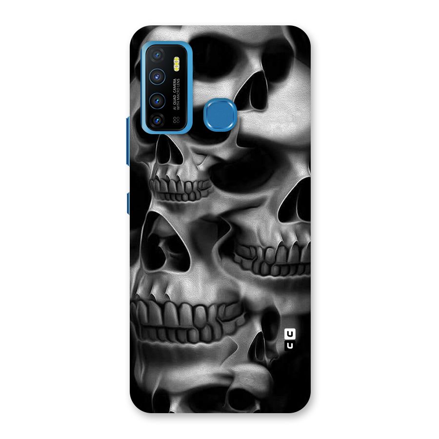 Multiple Skulls Back Case for Infinix Hot 9