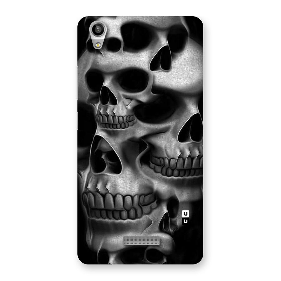 Multiple Skulls Back Case for Lava-Pixel-V1