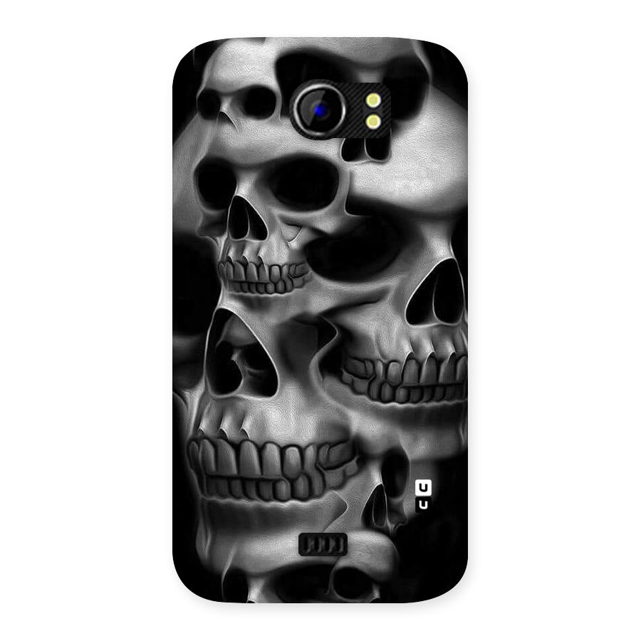 Multiple Skulls Back Case for Micromax Canvas 2 A110
