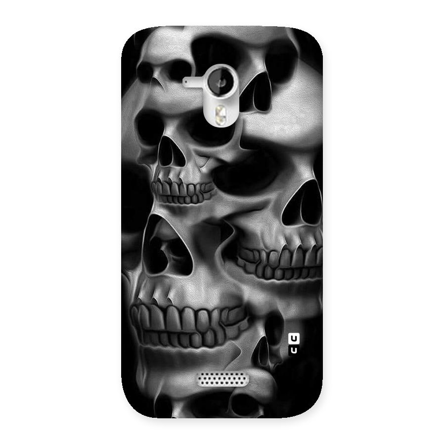 Multiple Skulls Back Case for Micromax Canvas HD A116