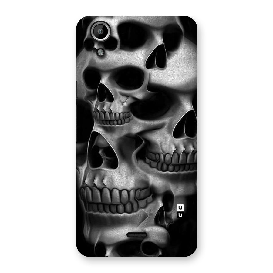 Multiple Skulls Back Case for Micromax Canvas Selfie Lens Q345