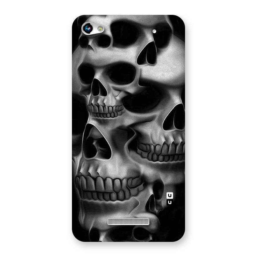 Multiple Skulls Back Case for Micromax Hue 2