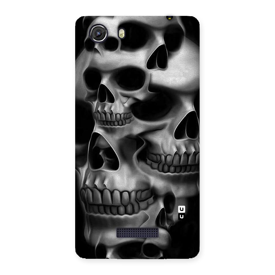 Multiple Skulls Back Case for Micromax Unite 3