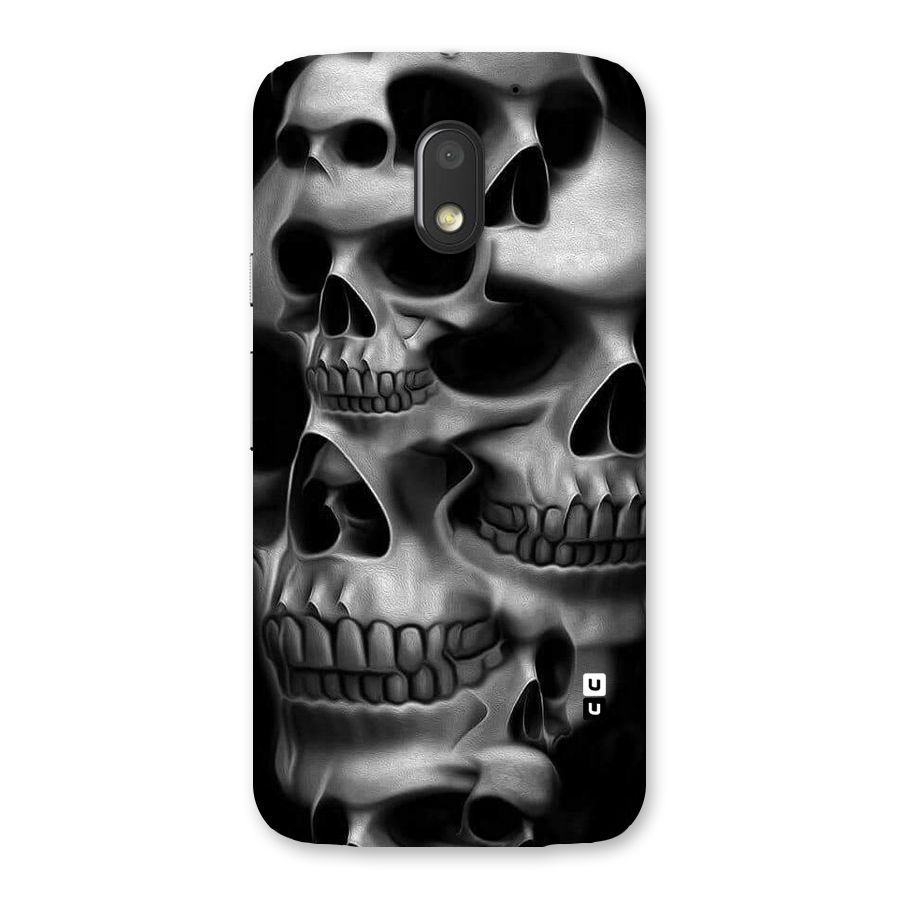 Multiple Skulls Back Case for Moto E3 Power