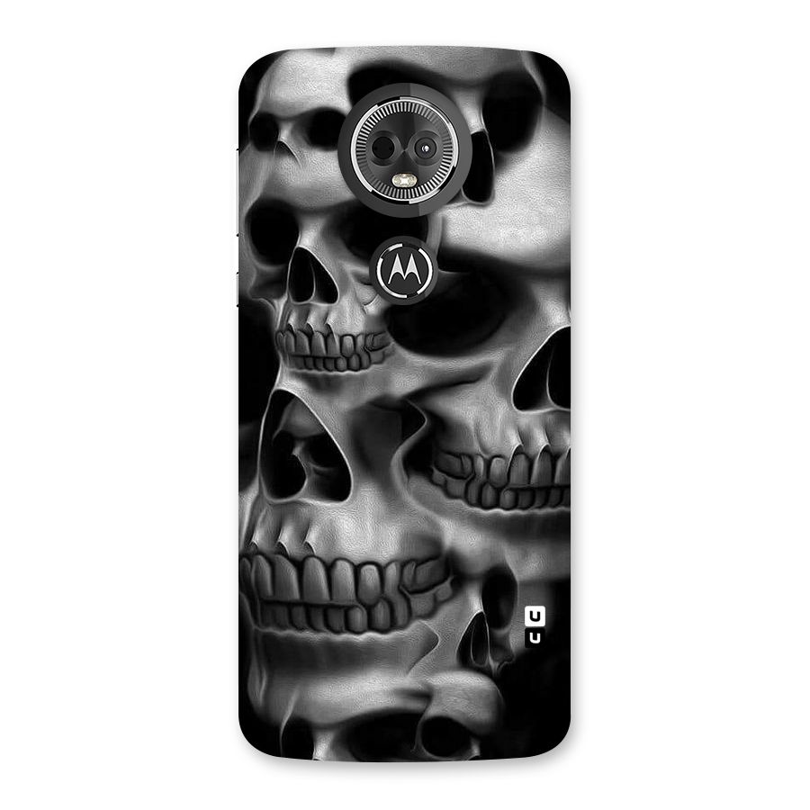 Multiple Skulls Back Case for Moto E5 Plus