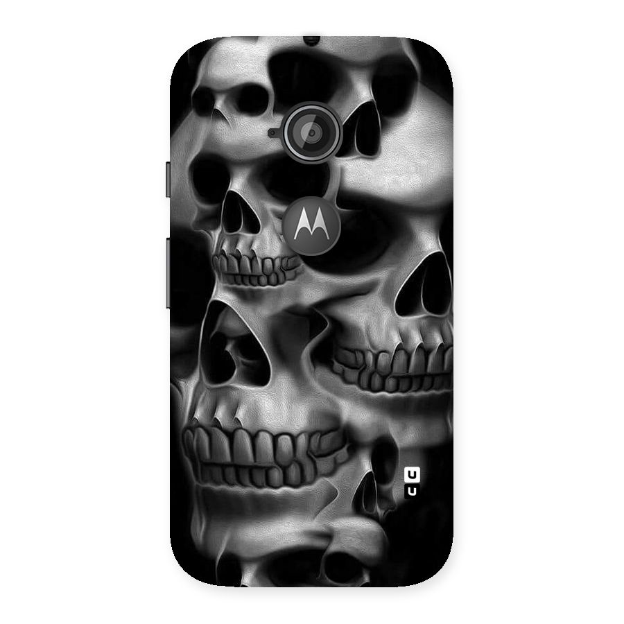 Multiple Skulls Back Case for Moto E 2nd Gen