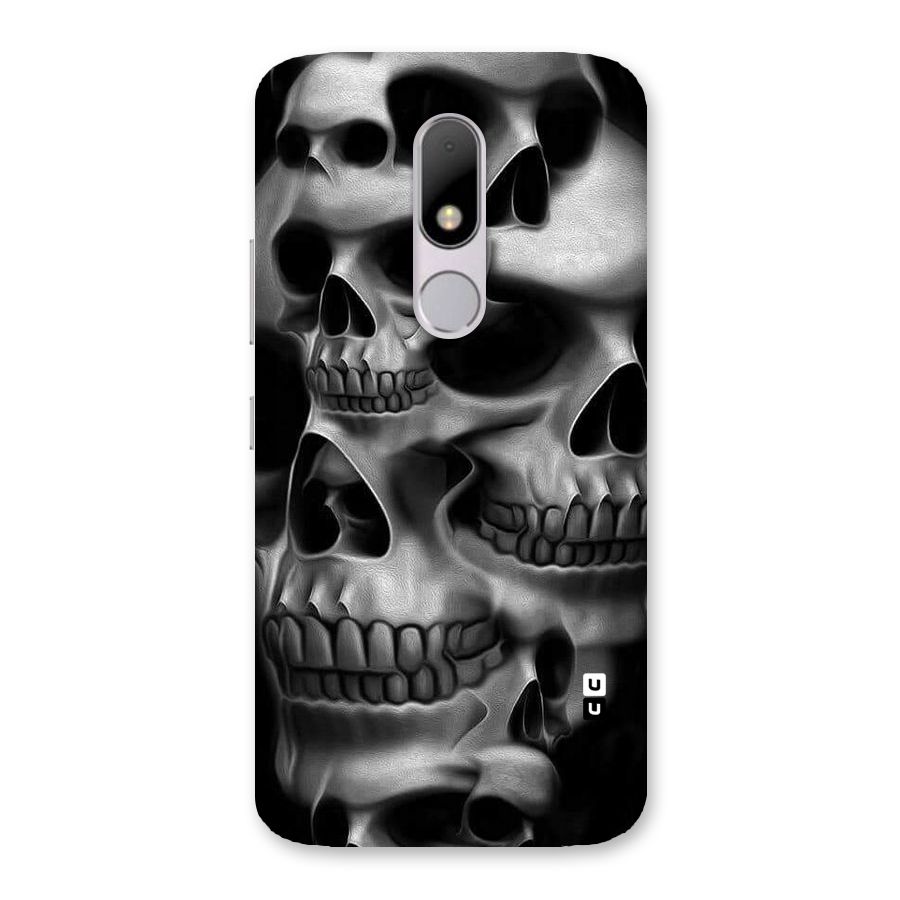 Multiple Skulls Back Case for Moto M