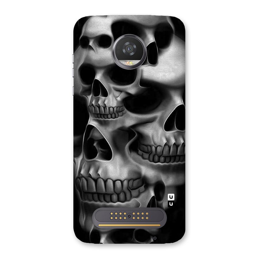 Multiple Skulls Back Case for Moto Z2 Play