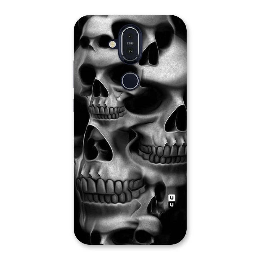 Multiple Skulls Back Case for Nokia 8.1