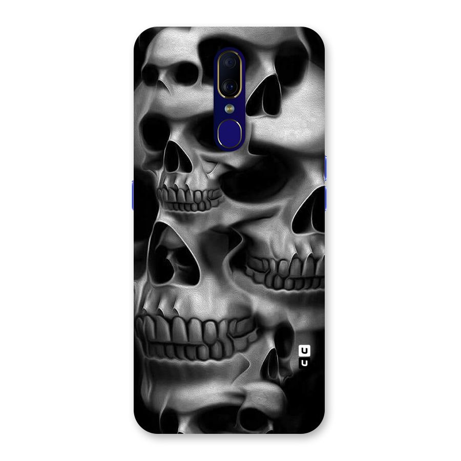 Multiple Skulls Back Case for Oppo A9