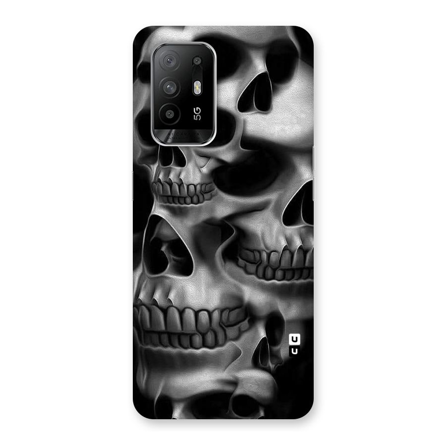 Multiple Skulls Back Case for Oppo F19 Pro Plus 5G