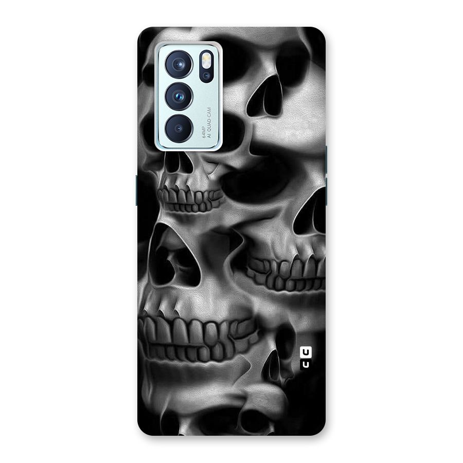 Multiple Skulls Back Case for Oppo Reno6 Pro 5G