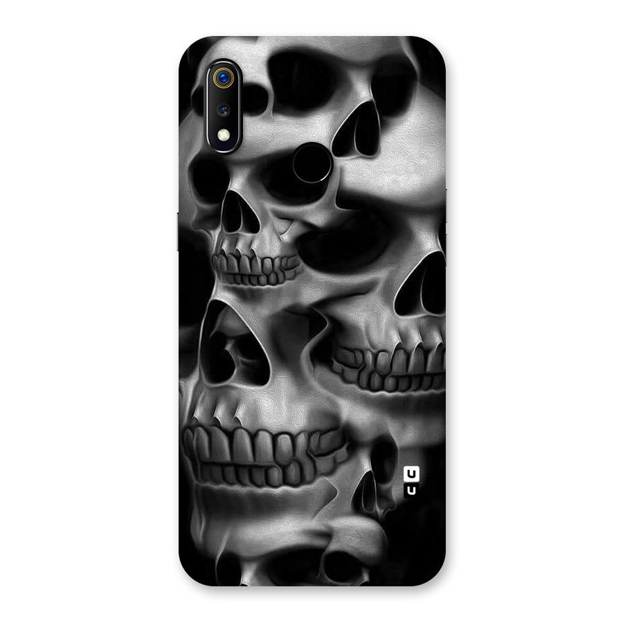 Multiple Skulls Back Case for Realme 3