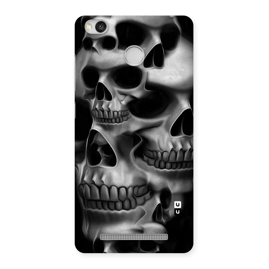 Multiple Skulls Back Case for Redmi 3S Prime