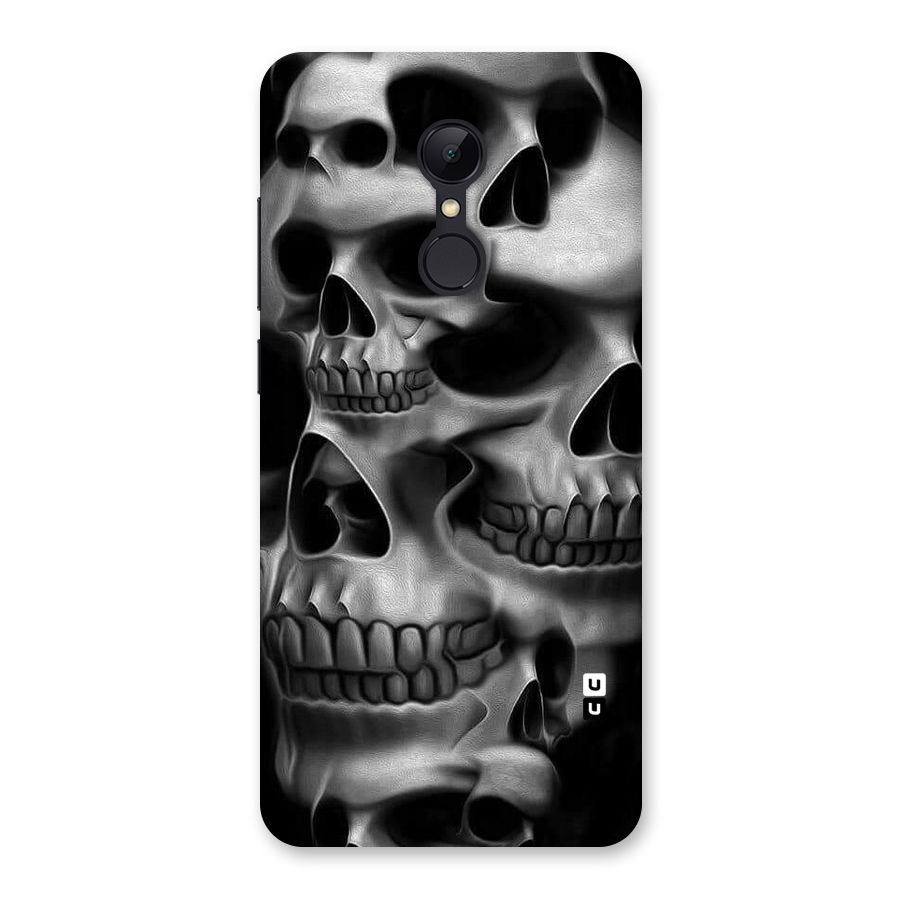 Multiple Skulls Back Case for Redmi 5