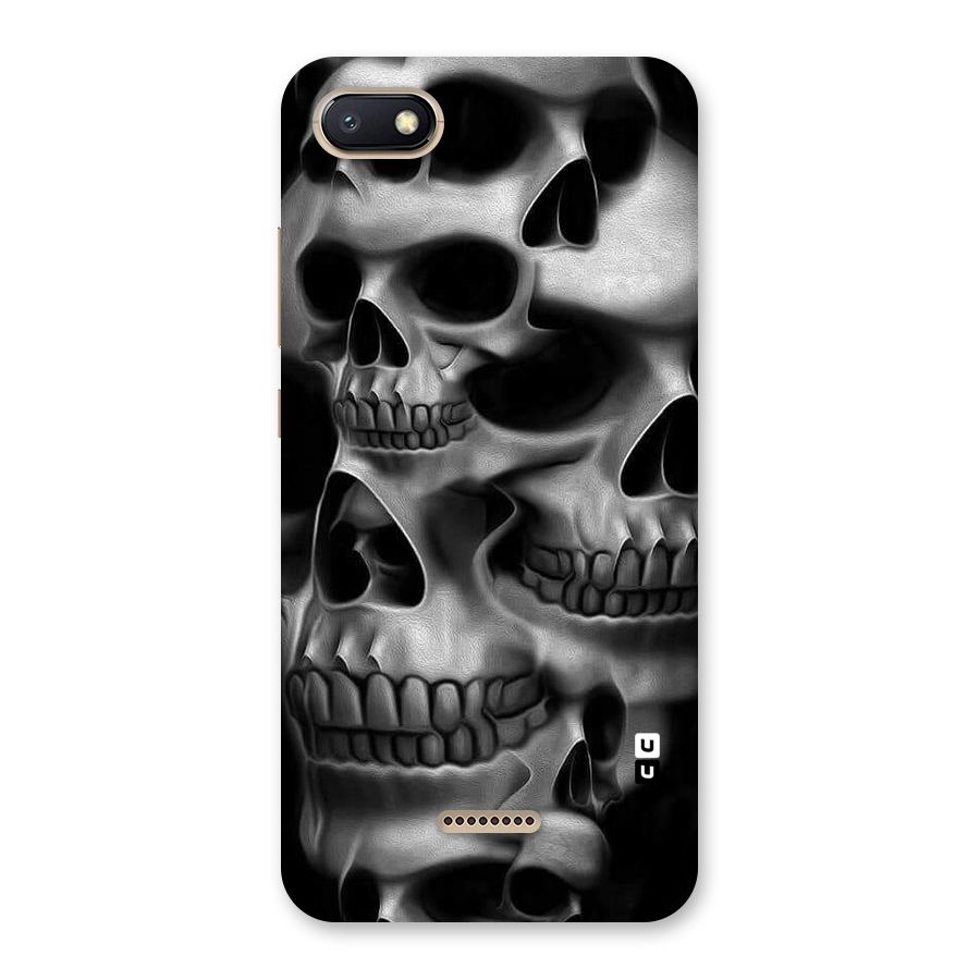 Multiple Skulls Back Case for Redmi 6A