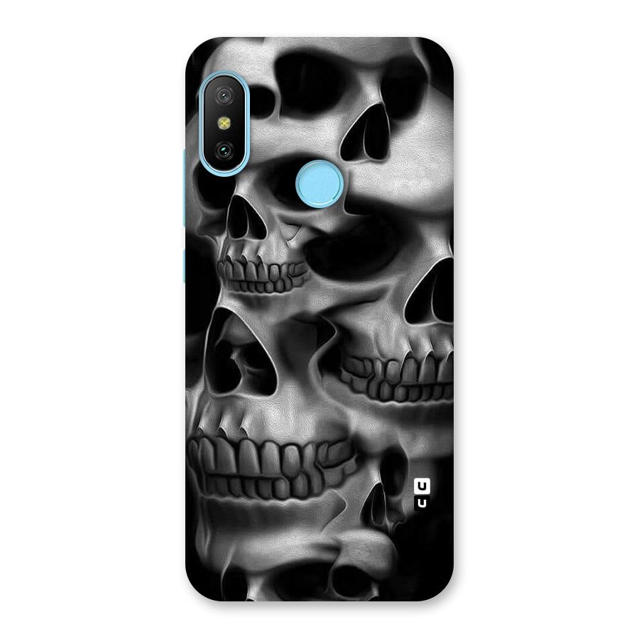 Multiple Skulls Back Case for Redmi 6 Pro