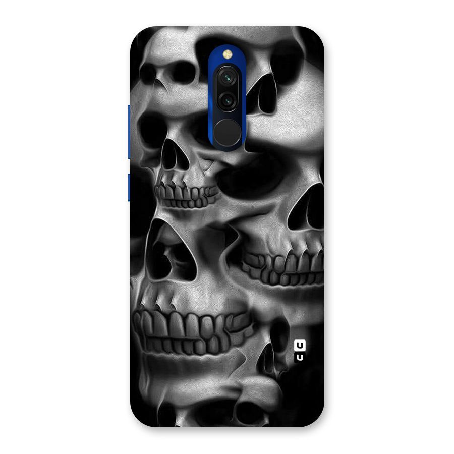 Multiple Skulls Back Case for Redmi 8