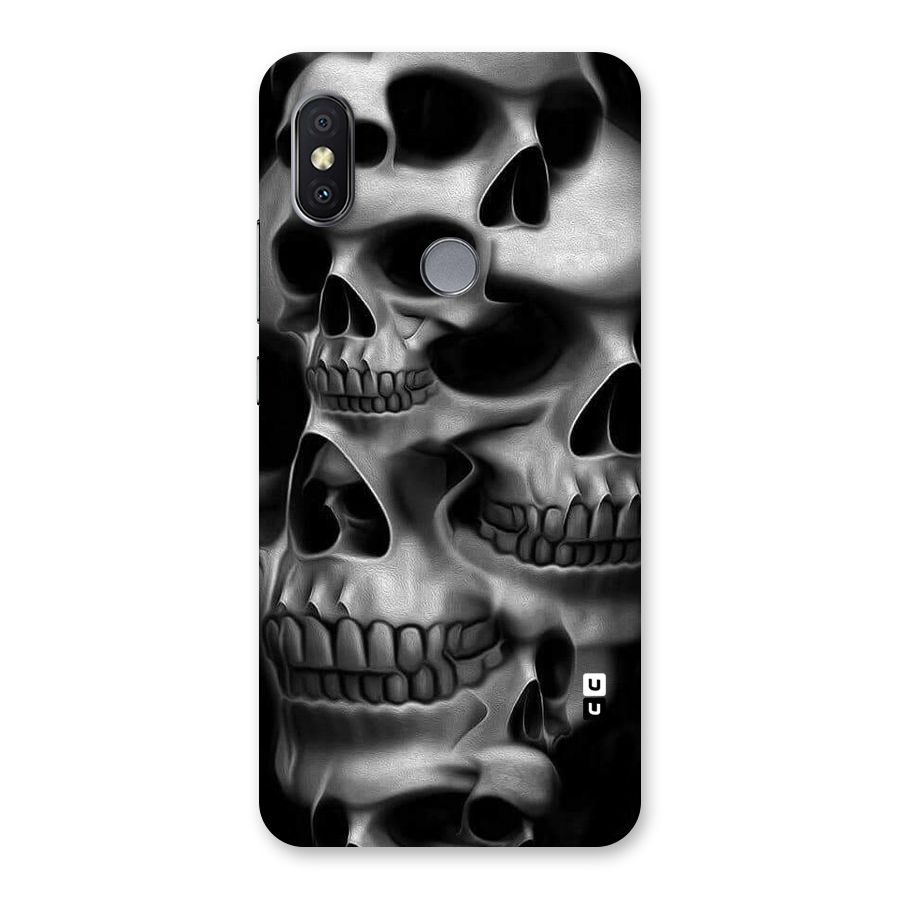 Multiple Skulls Back Case for Redmi Y2